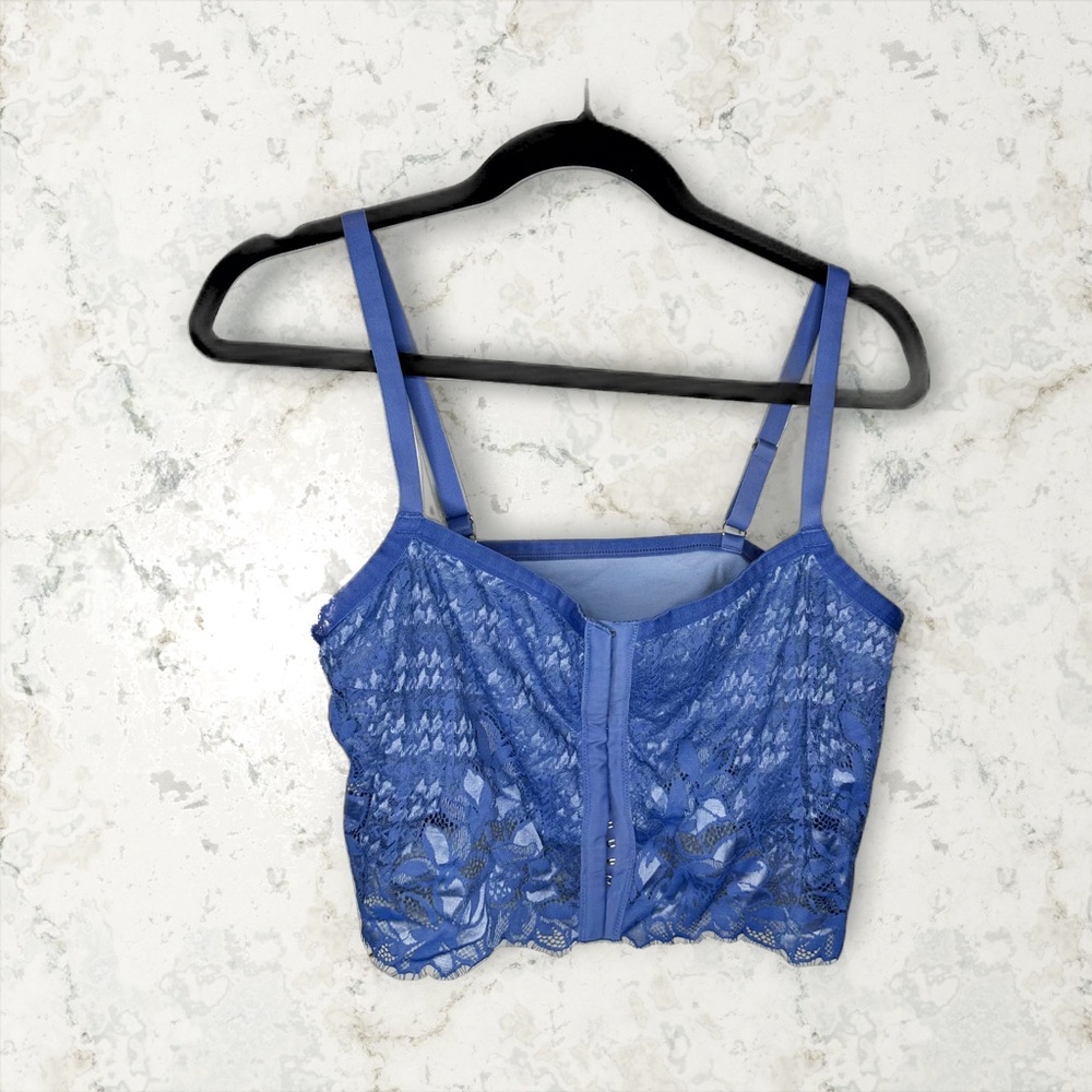 Aerie Lace Corset Style Top
